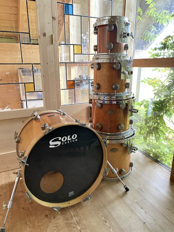 Schlagzeug SOLO Vintage Set - handcrafted in England